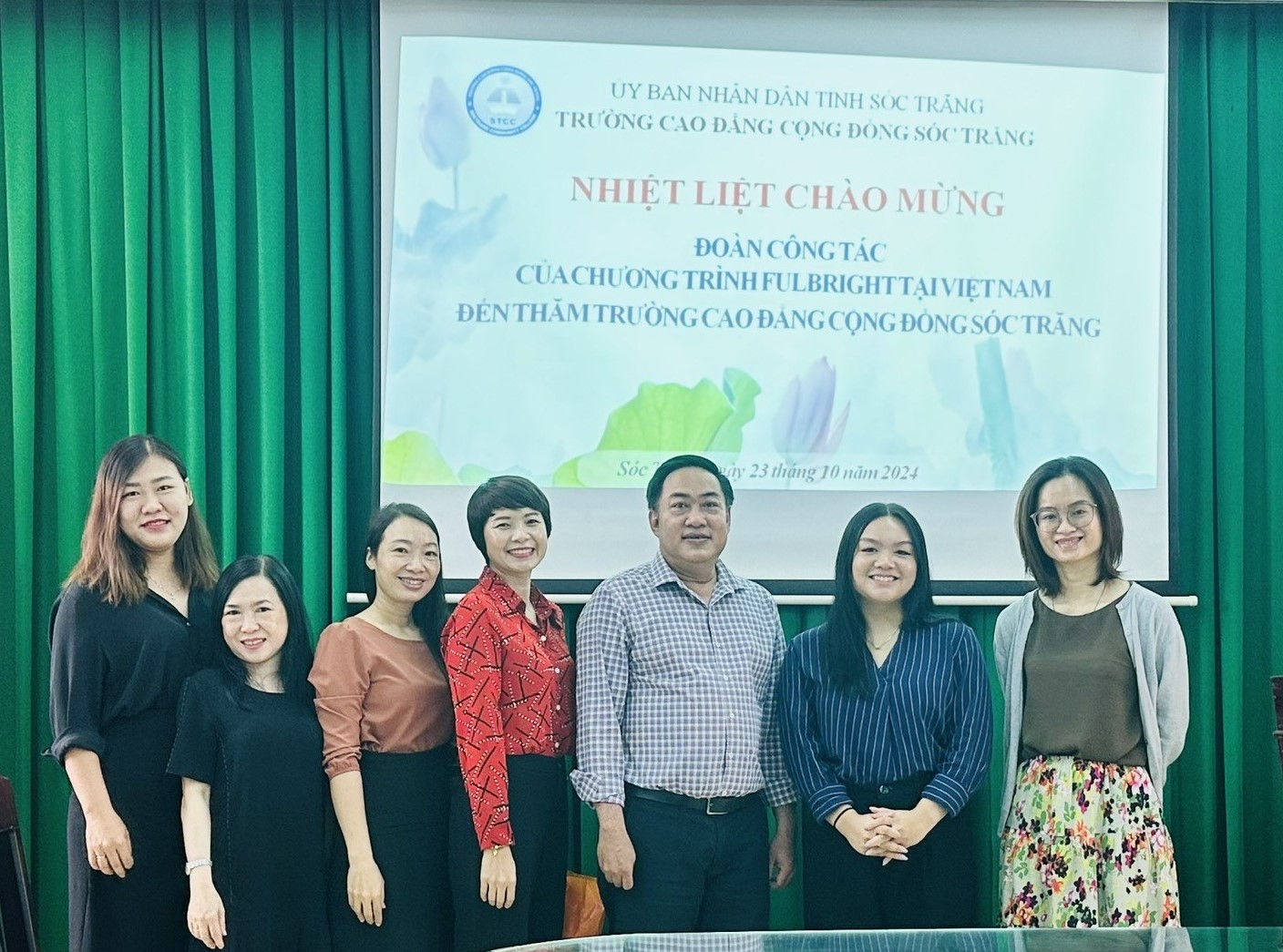 Tiếp và làm việc với đoàn công tác của Chương trình Fulbright  tại Việt Nam